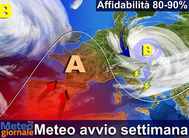 Forti Temporali In Arrivo E Crollo Termico Sar Svolta Meteo Stop