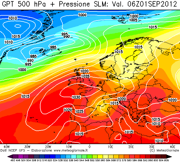 Guasto Meteo In Vista Novit Dalle Ultime Elaborazioni Meteo Giornale