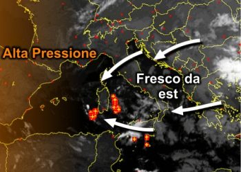 alta-pressione-a-ovest,-fresco-da-est:-instabile-al-sud-e-isole-per-giorni
