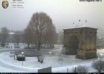 imbiancata-aosta:-forti-nevicate-in-tutta-la-valle-d’aosta