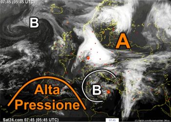 il-meteosat-ci-mostra-la-bassa-pressione-a-ridosso-del-sud-italia