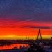 cielo-rosso-fuoco:-spettacolare-tramonto-a-sydney,-le-immagini