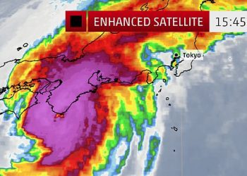 tifone-phanfone-sul-giappone,-piogge-torrenziali,-colpita-anche-tokyo