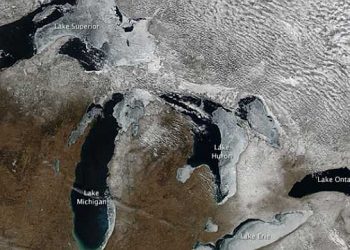 grandi-laghi-congelati:-fase-di-disgelo-molto-piu-veloce-che-nel-2014