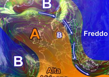 perturbazioni-atlantiche-ad-ovest,-freddo-ad-est:-nel-mezzo-l’anticiclone
