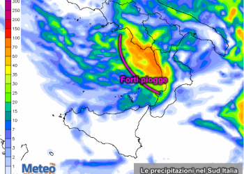 meteo-sud-italia:-attese-forti-piogge-su-tirreniche-e-in-puglia