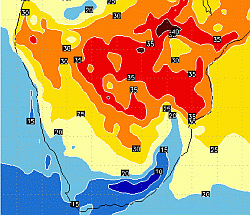 gran-caldo-tra-sud-africa,-zimbabwe-e-botswana