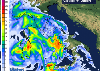 meteo-italia:-ecco-dove-piovera-di-piu-nelle-prossime-ore