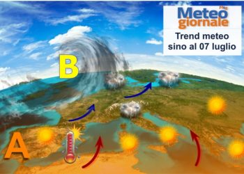 meteo-luglio:-prima-settimana-col-caldo-anticiclone-e-temporali-alpini.-poi-sorprese-atlantiche?