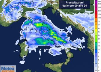 il-meteo-peggiorera-anche-sul-centro-italia,-nuove-piogge-al-nord.-poi-anche-al-sud