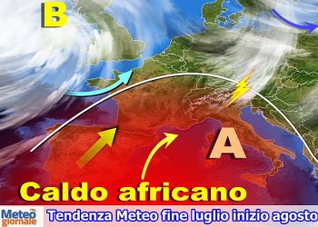 meteo-per-l’italia:-luglio-finira-con-il-caldo-che-tornera-forte.-stime-sulla-durata