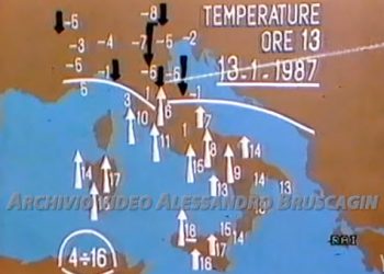 amarcord:-guido-caroselli,-previsioni-meteo-del-13-gennaio-1987