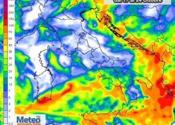 settimana-instabile,-a-tratti-perturbata:-previste-piogge-intense-su-varie-regioni