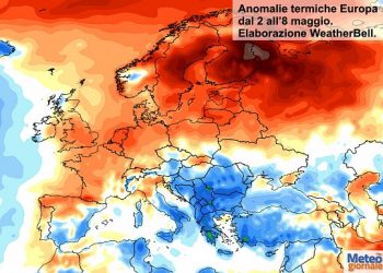 clima-ultimi-7-giorni:-ritorno-del-caldo-anomalo-in-europa,-non-sull’italia