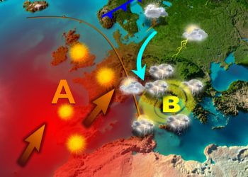 meteo-estivo-presto-in-sofferenza:-peggioramento-d’inizio-autunno,-forte-calo-termico
