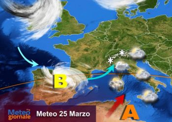 meteo-weekend:-italia-spaccata-in-due-tra-maltempo-e-sole.-poi-peggiora-al-sud
