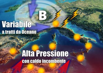 meteo-d’agosto:-a-fine-mese-tra-alta-pressione-e-temporali