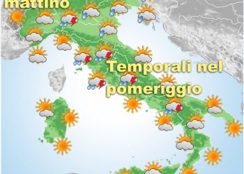 il-meteo-di-oggi:-forti-temporali,-caldo-con-novita-per-tutta-italia