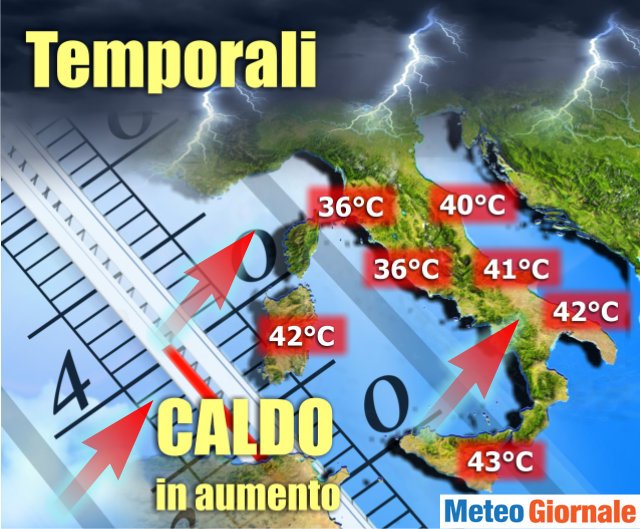 brusco-cambiamento-meteo-per-l’italia,-tra-temporali-e-caldo-fortissimo.-inizia-da-oggi