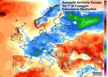 clima-ultimi-7-giorni:-continue-anomalie,-gran-fresco-su-oltre-mezza-europa