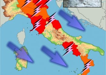 meteo:-escalation-di-forti-temporali-su-varie-regioni,-grandine,-neve-su-alpi