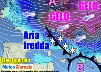 meteo-27-febbraio-05-marzo:-aggiornamento-–-gelo-su-europa,-a-rischio-anche-l’italia