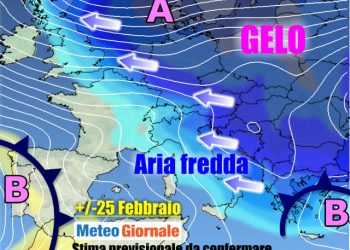 meteo-21-27-febbraio:-notevole-gelo-dalla-siberia-verso-europa.-effetti-sull’italia