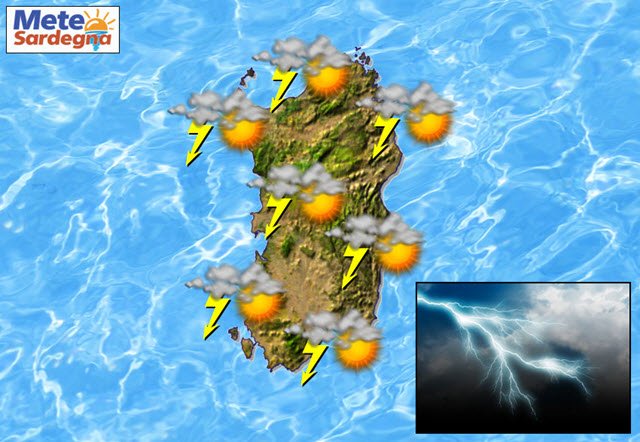 meteo-sardegna-temporali-di-forte-intensita,-rischio-alluvioni-lampo