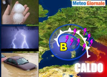 meteo-per-oggi,-molti-temporali-anche-con-grandine,-rischio-nubifragi,-caldo-al-sud