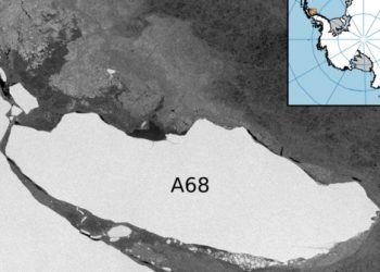 clamoroso-in-antartide,-iceberg-gigante-dopo-un-anno-e-rimasto-quasi-fermo