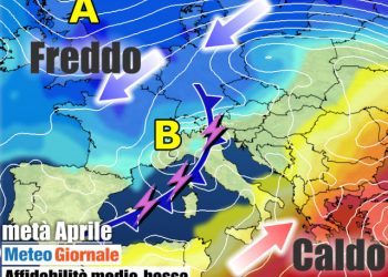 meteo-12-18-aprile:-varie-ondate-di-maltempo-e-decisamente-fresco