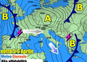 meteo-4-10-aprile:-forte-perturbazione,-in-arrivo-temporali-al-centro-nord