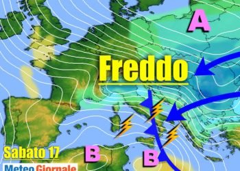 meteo-italia:-freddo-dal-weekend.-burrasca-al-centro-sud