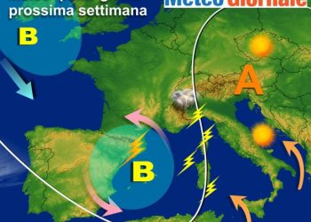 meteo-italia-prossima-settimana,-occhi-puntati-a-nuovo-insidioso-vortice