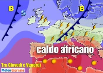 meteo-7-giorni:-anticiclone-africano,-nuovi-temporali-verso-nord