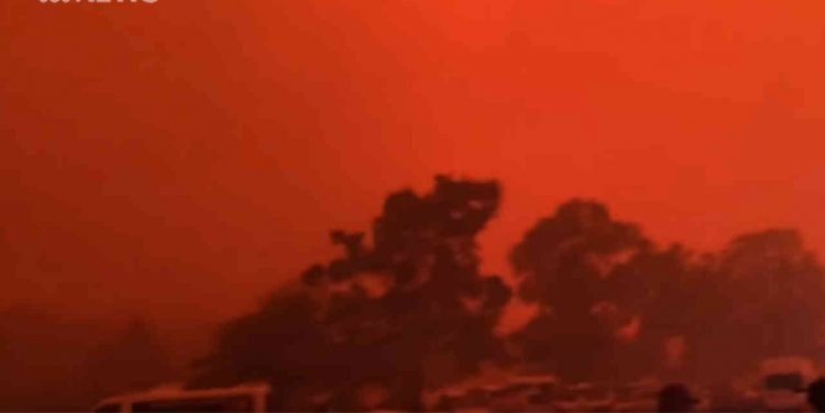 australia,-immagini-apocalittiche-degli-immani-incendi:-video