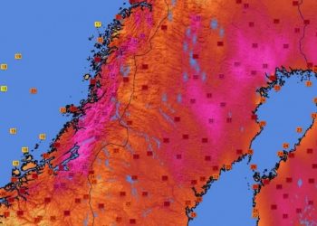 meteo-norvegia:-35-gradi-fino-al-circolo-polare-artico,-record-nazionale-di-caldo-eguagliato