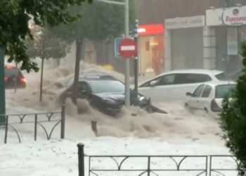 video-meteo-impressionante:-inondazioni-devastanti-nei-pressi-di-madrid