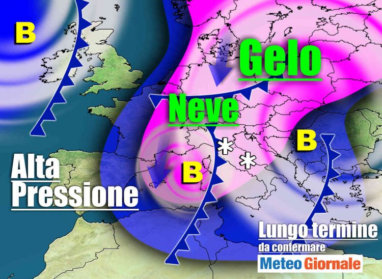 meteo-italia-sino-al-9-gennaio,-dopo-l’epifania-cresce-il-rischio-gelo