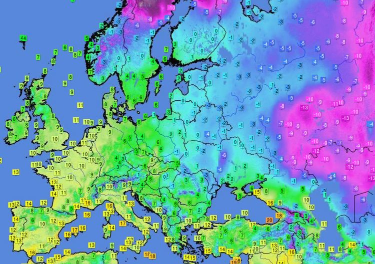 cicloni-atlantici-contro-anticiclone-russo:-europa-spaccata-in-due-dal-meteo