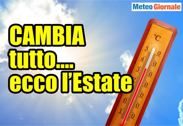 Meteo Italia. TEMPERATURE d'ESTATE, ostinato FREDDO stop - Meteo Giornale