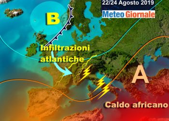 meteo-turbolento:-arrivano-i-temporali-sull’italia-da-nord-a-sud
