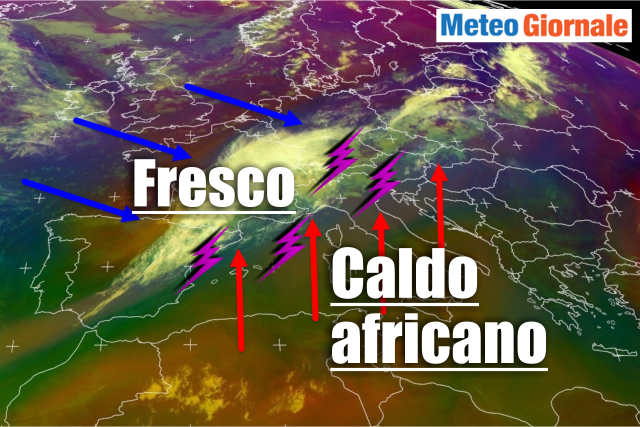 meteo-italiano-tra-due-estremi:-enorme-perturbazione-e-venti-dal-sahara,-evoluzione