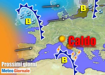 meteo-7-giorni:-torna-l’anticiclone,-ancora-temporali-su-sardegna-e-sicilia