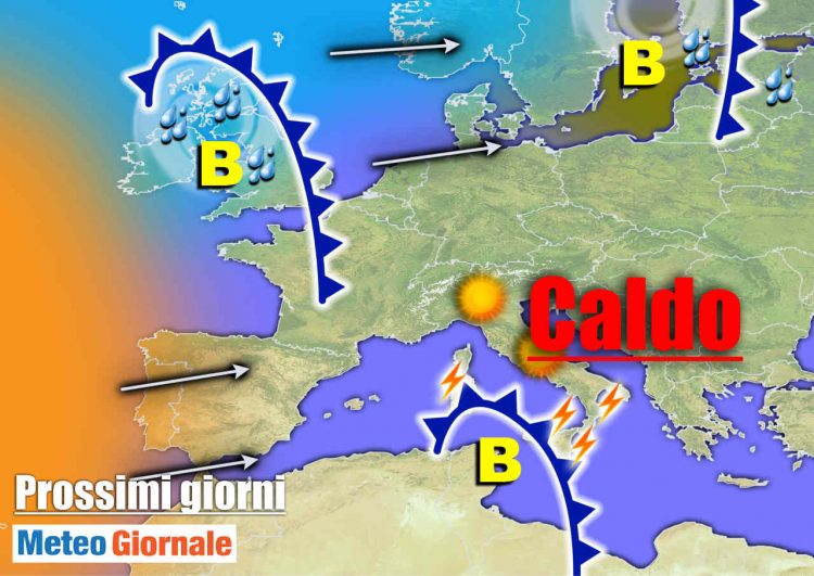meteo-7-giorni:-torna-l’anticiclone,-ancora-temporali-su-sardegna-e-sicilia