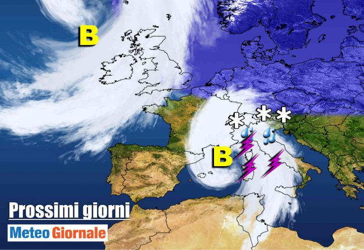 meteo-7-giorni:-breve-pausa-dopo-emergenza-maltempo.-peggiora-da-mercoledi