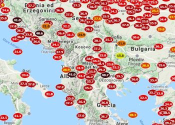 meteo-balcani:-forte-ondata-di-caldo,-42-gradi-in-albania
