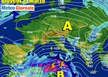 meteo-7-giorni:-turbolenze-tra-adriatiche-e-sud,-temporali.-poi-anticiclone