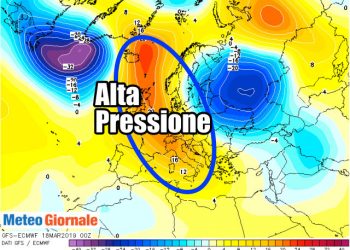 tendenza-meteo-lungo-termine:-insistente-rischio-di-alta-pressione
