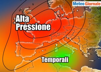 meteo-europa:-torna-l’alta-pressione,-fortissima.-sud-italia-temporali